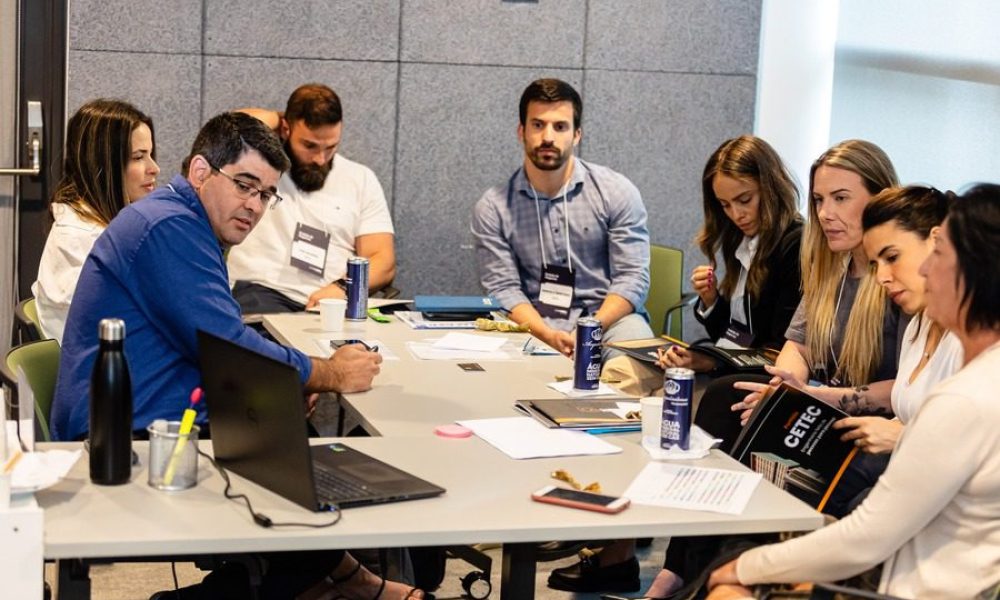 Apresentação durante Rodada de Negócios